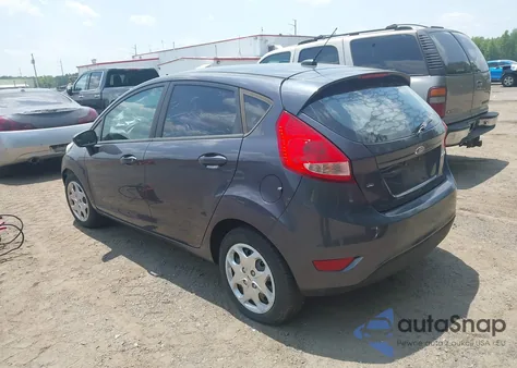 2012 Ford Fiesta Se из США, поврежденный, VIN 3FADP4EJ6CM115635